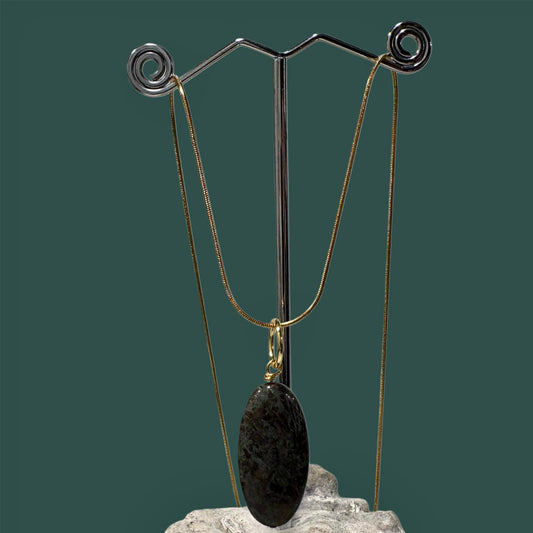 Colgante de "Jaspe verde"