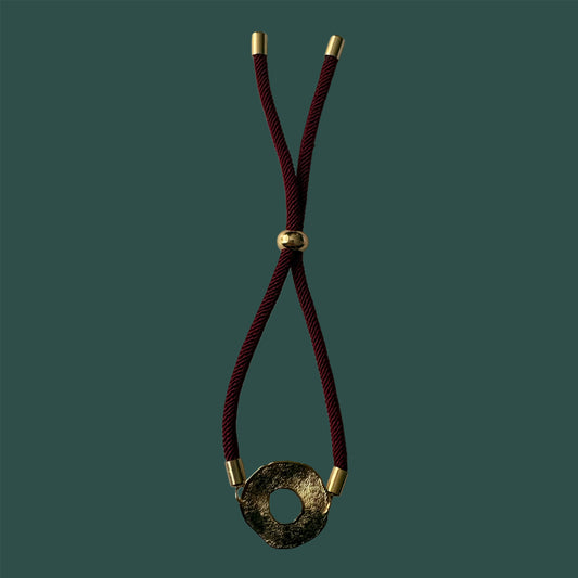 Pulsera "Eos" granate