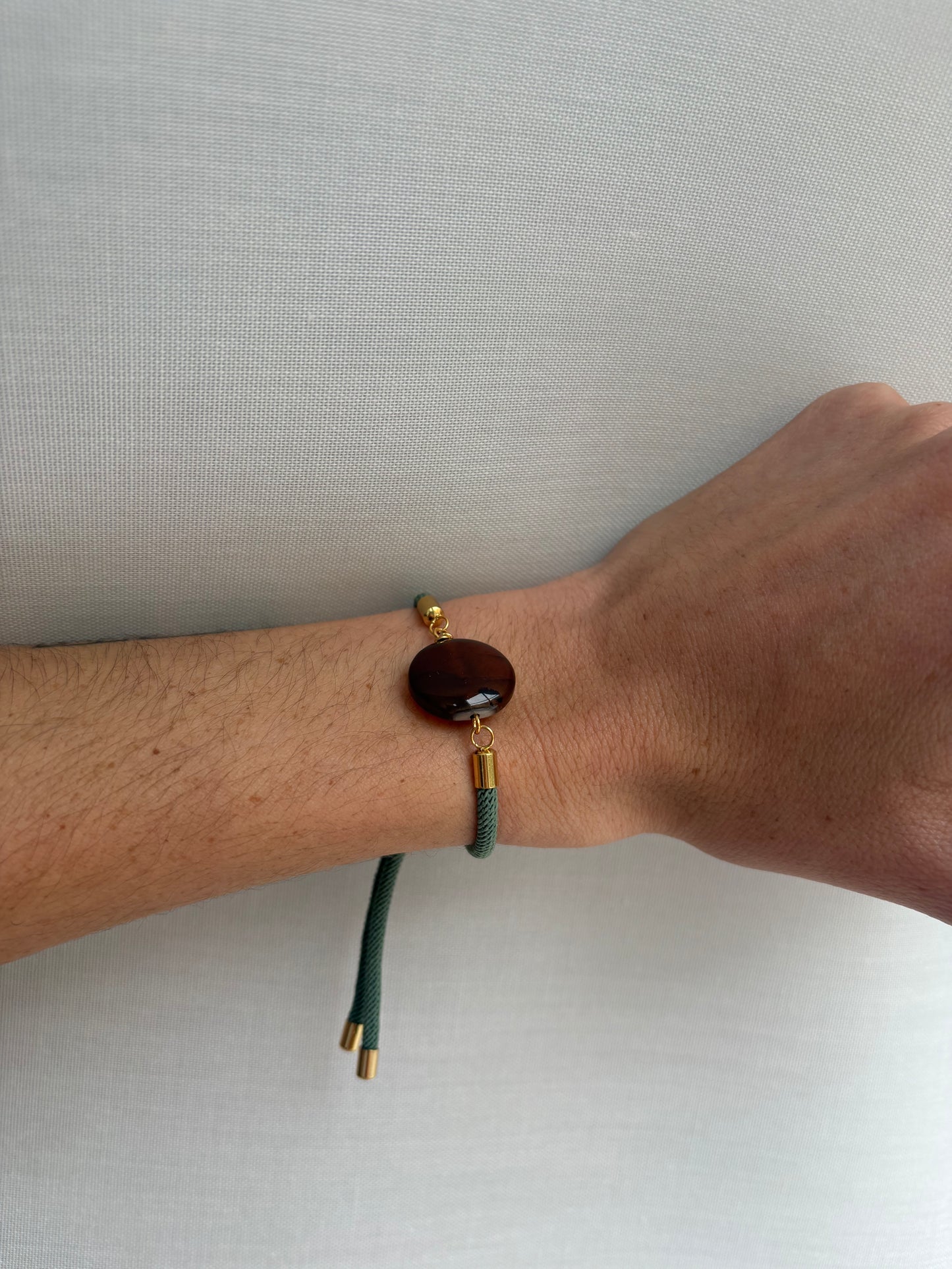 Pulsera "Hemera" verde