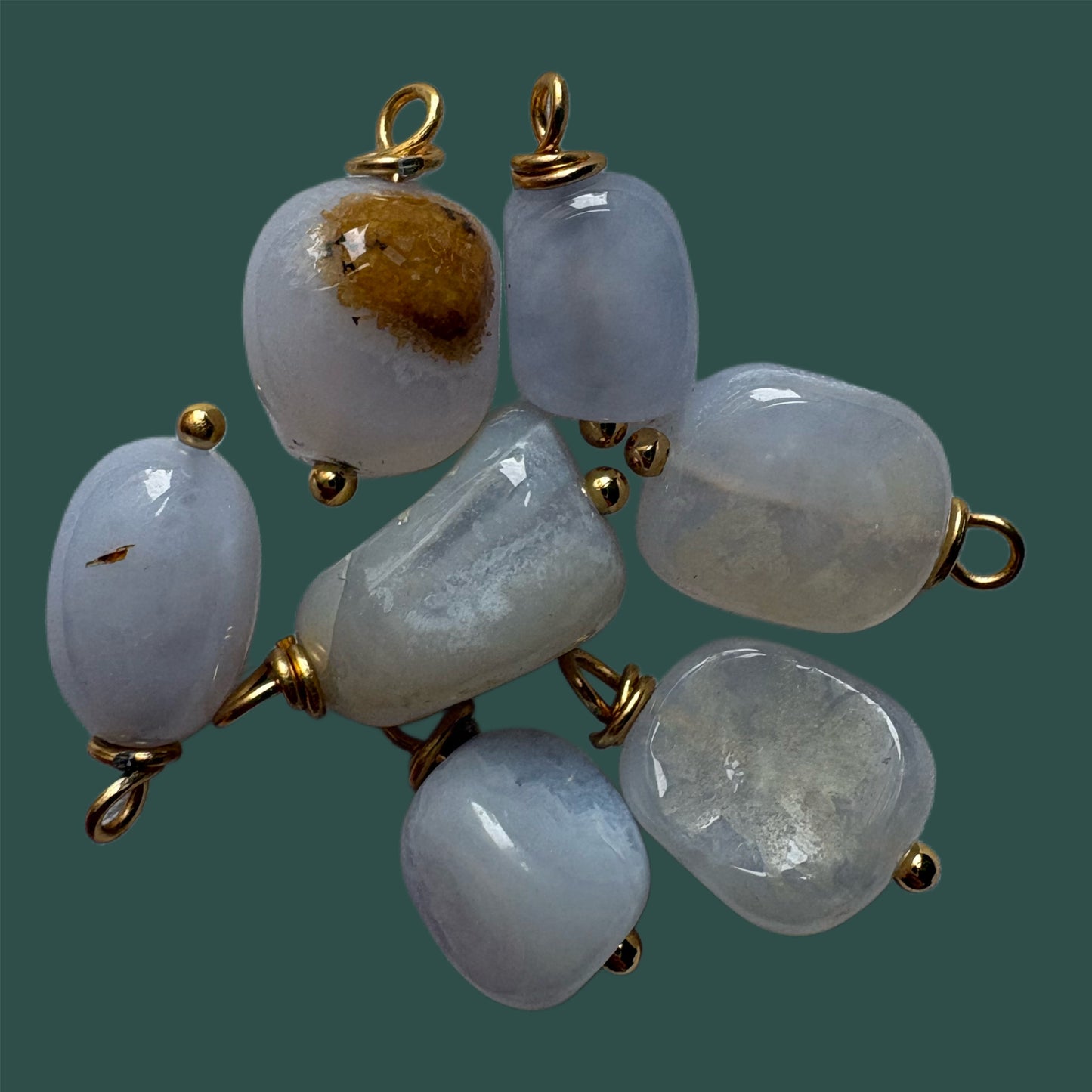 Colgante de "Ágata craquelada"