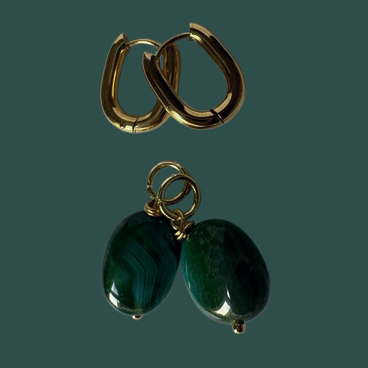 Pendientes "Thanatos"