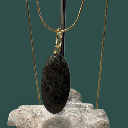 Colgante de "Jaspe verde"