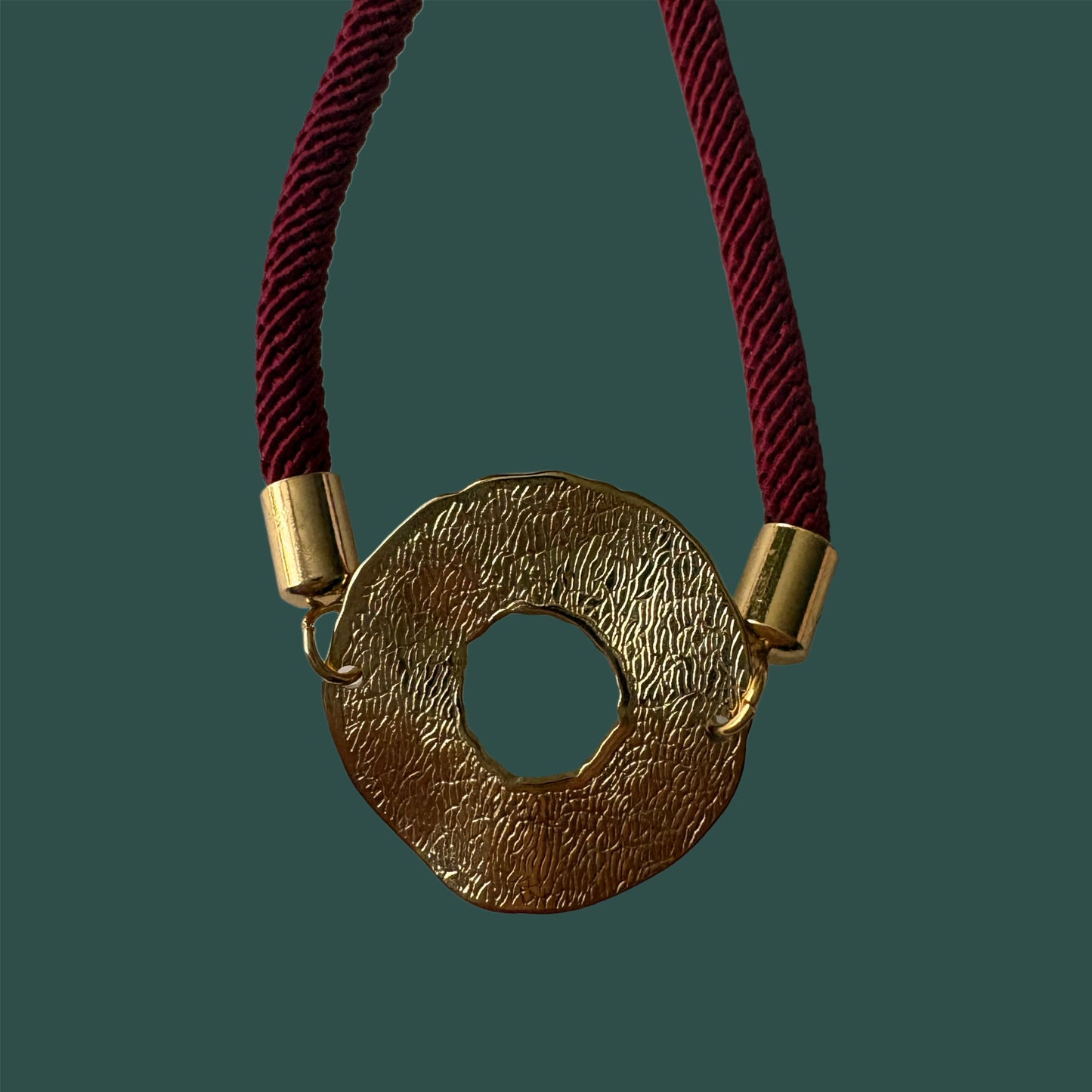 Pulsera "Eos" granate