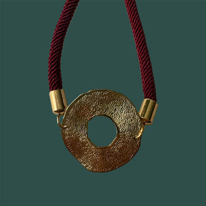 Pulsera "Eos" granate