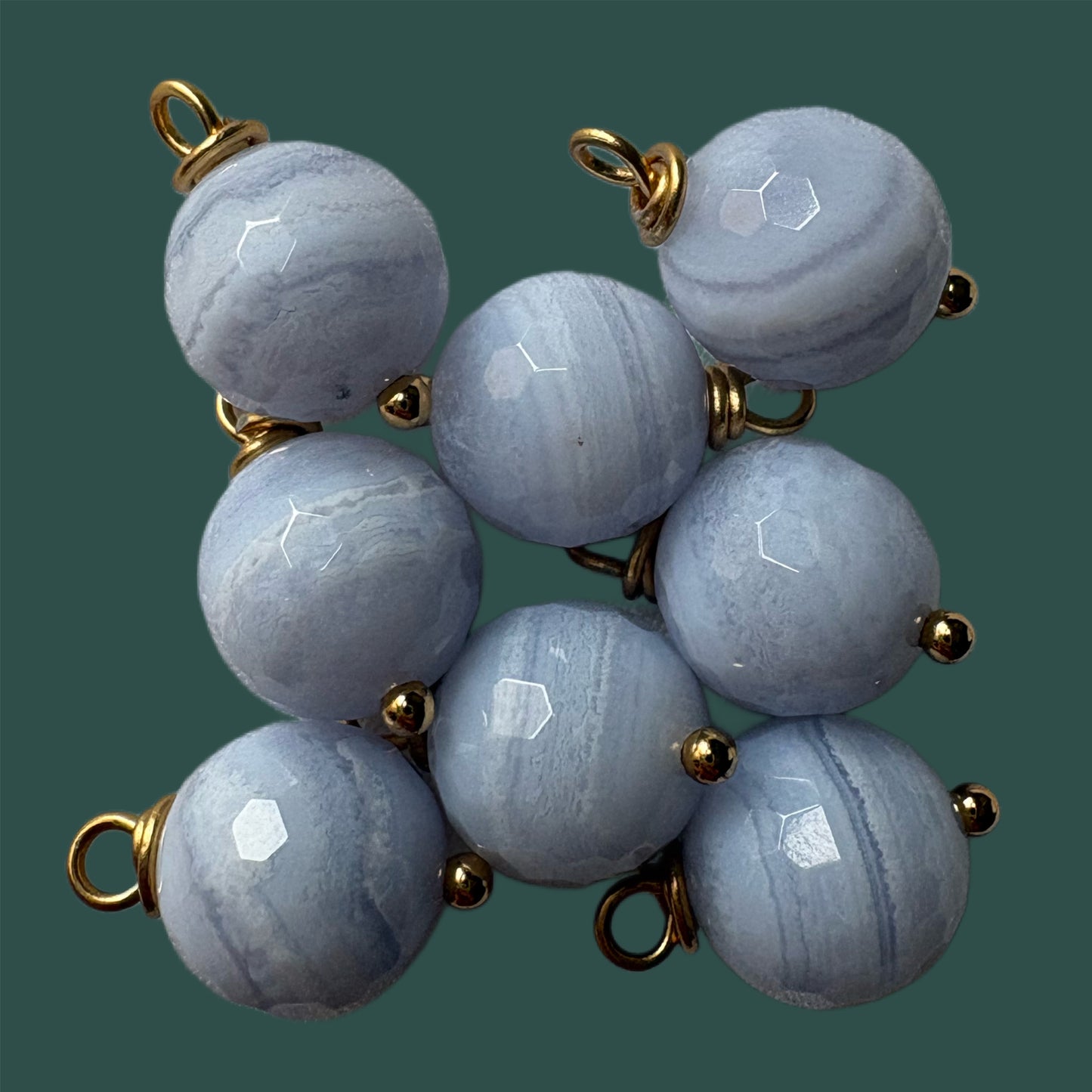 Colgante de "Ágata craquelada"