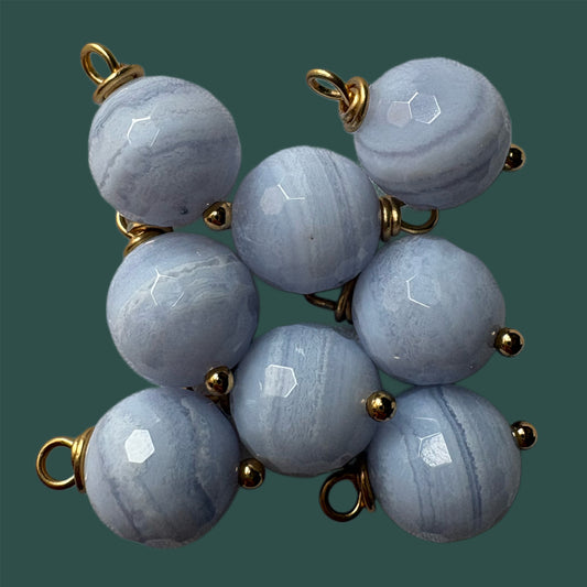 Colgante de "Ágata craquelada"