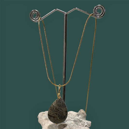 Colgante de "Jaspe verde"