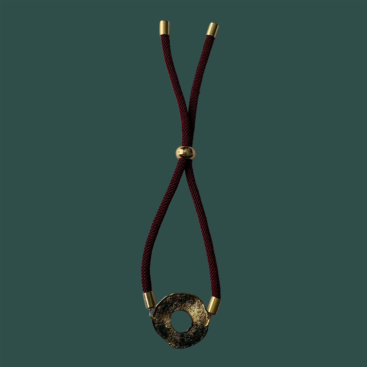 Pulsera "Eos" granate