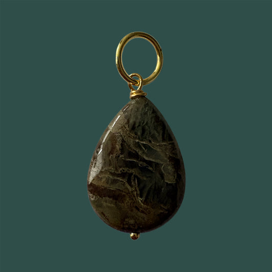 Colgante de "Jaspe verde"