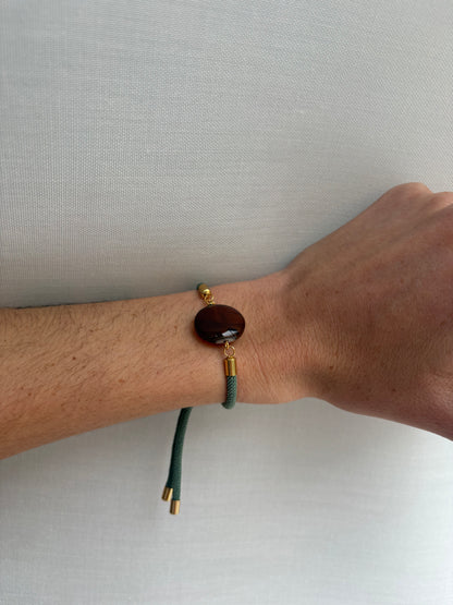 Pulsera "Hemera" verde