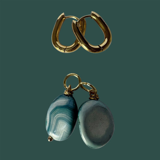 Pendientes "Thanatos"