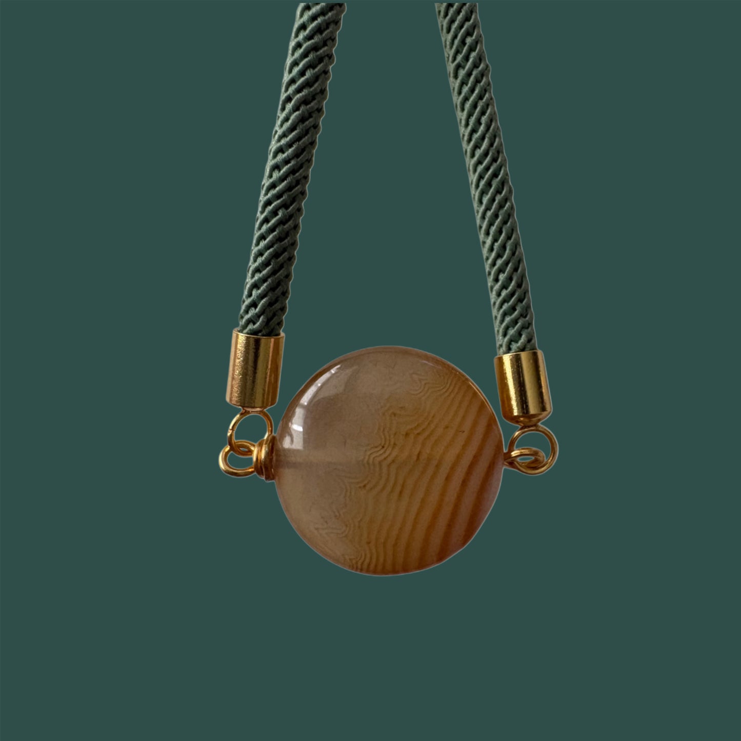 Pulsera "Démeter" verde