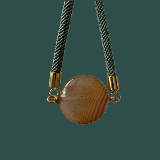 Pulsera "Démeter" verde