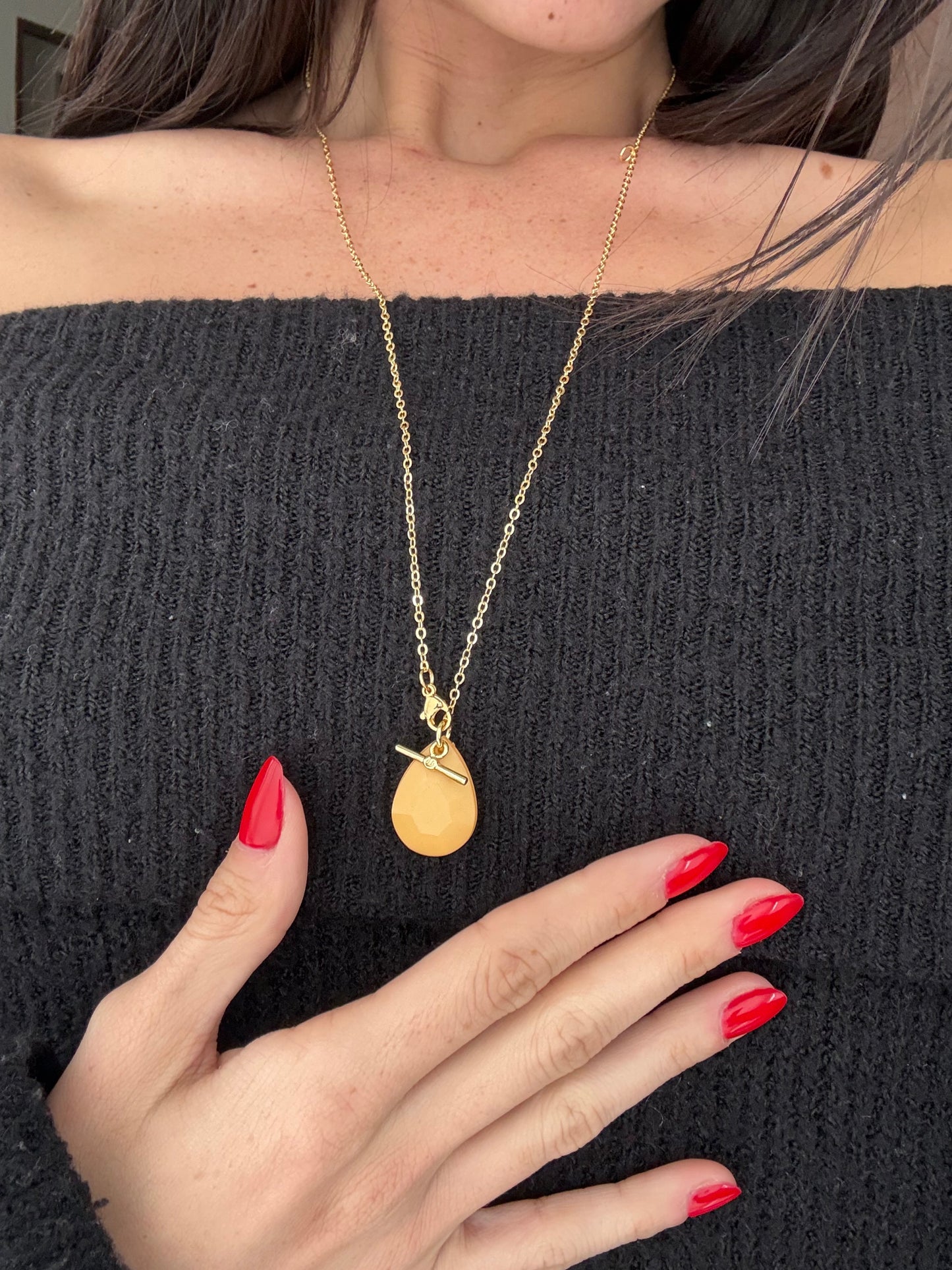 Collar "Beta amarillo"