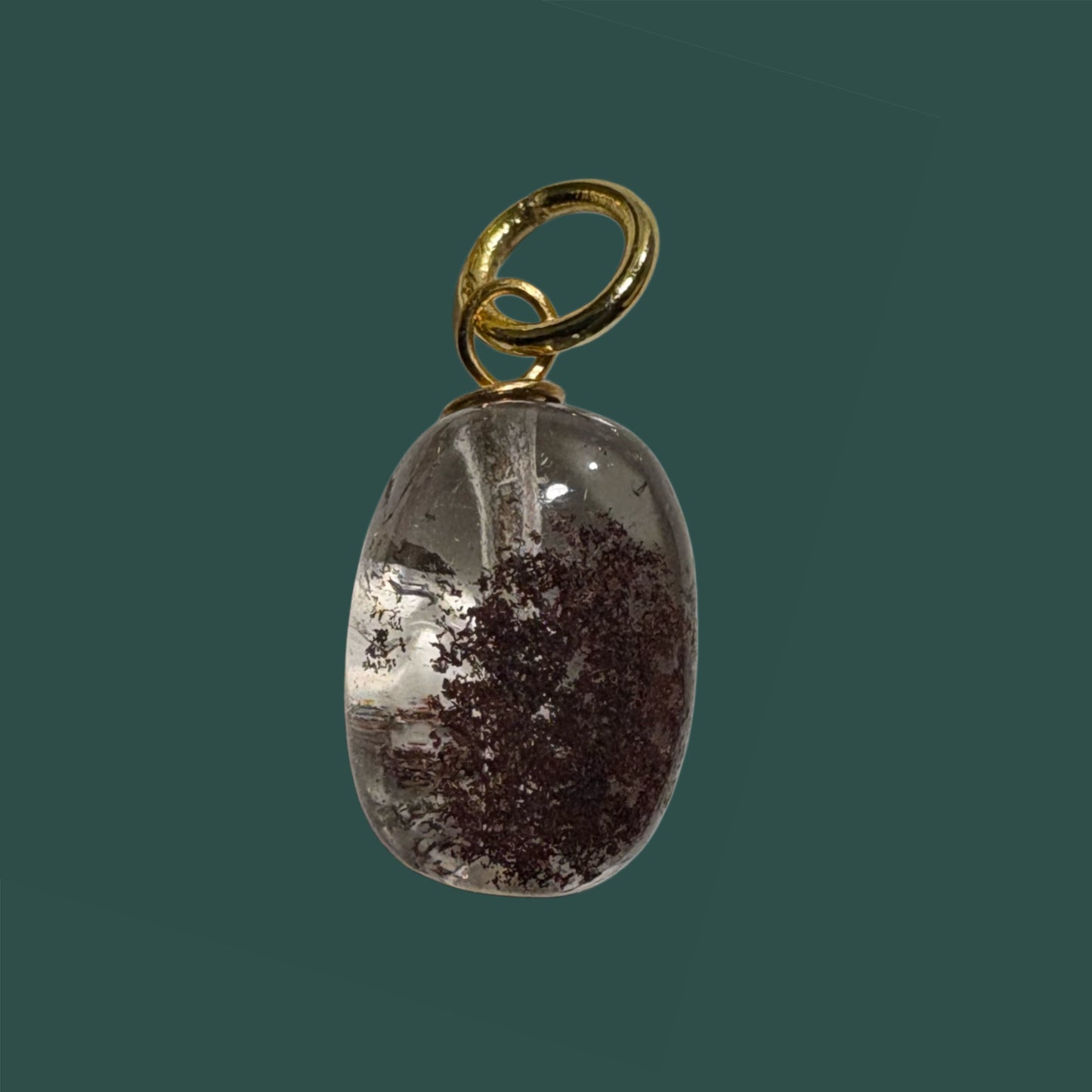Colgante de "Cuarzo rutilado"